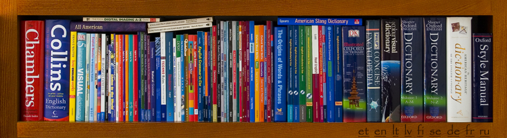 dictionaries, encyclopedias and reference books in our office
