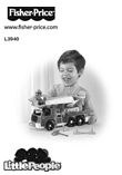 Fisher Price L3940 rotaļu automašīna: lietošanas instrukcija igauņu, latviešu un lietuviešu valodā, maketēšana