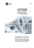 LG 26LX1R LCD tv Estonian instructions manual cover layout