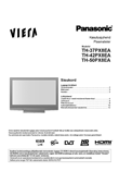 Panasonic TH37PX8EA plasmatelevisio: käyttöohje vironkielellä, taitto