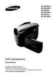 Samsung VP-DX100 DVD-videokamera: bruksanvisning på estniska, layout