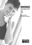 Soehnle BodyBalance Adria scale Estonian+Latvian instructions manual cover layout