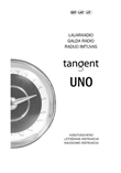 Tangent UNO radio: bruksanvisning på estniska, lettiska och litauiska, layout