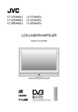 JVC LT-26DA8 LCD-tv Estonian instructions manual cover layout