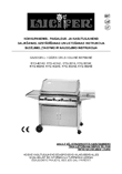 Lucifer Graphite gas grill KYQ-401AS Estonian, Latvian, Lithuanian instructions manual cover layout