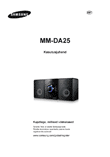 Samsung MMDA25 karaokesüsteem: kasutusjuhend eesti keeles, küljendus