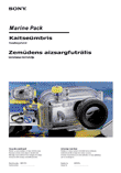 Sony MPK-PEA zemūdens aizsargfutrālis: lietošanas instrukcija igauņu un latviešu valodā, maketēšana
