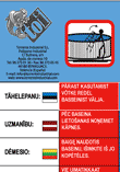 TOI Promo baseinas: naudojimo instrukcija estų, latvių, lietuvių, suomių ir švedų kalba, maketuotas tekstas