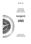 Tangent Uno radio user instructions in Estonian, Latvian and Lithuanian, layout, PDF