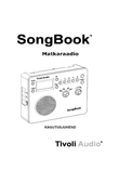 Tivoli Audio SongBook radijo imtuvas: naudojimo instrukcija estų kalba, maketuotas tekstas
