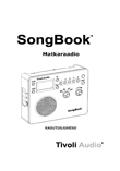 Tivoli Audio SongBook radio Estonian instructions manual cover layout