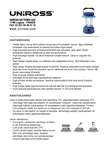Uniross U0135856 apšvietimas: naudojimo instrukcija estų kalba, maketuotas tekstas