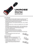 Uniross U0135917 taskulamppu: käyttöohje vironkielellä, taitto