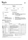 Whirlpool ADP7560 посудомоечная машина: инструкция по эксплуатации на эстонском языке, вёрстка