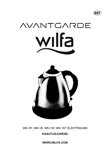 Wilfa WK-1 Avantgarde elektrinis virdulys: naudojimo instrukcija estų kalba, maketuotas tekstas