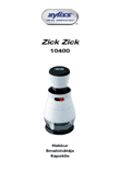 Zyliss Zick-Zick hakkuri: käyttöohje viron-, latvian- ja liettuankielellä, taitto